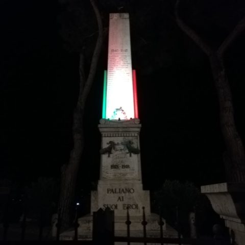 Illuminazione Paliano – Onore Caduti